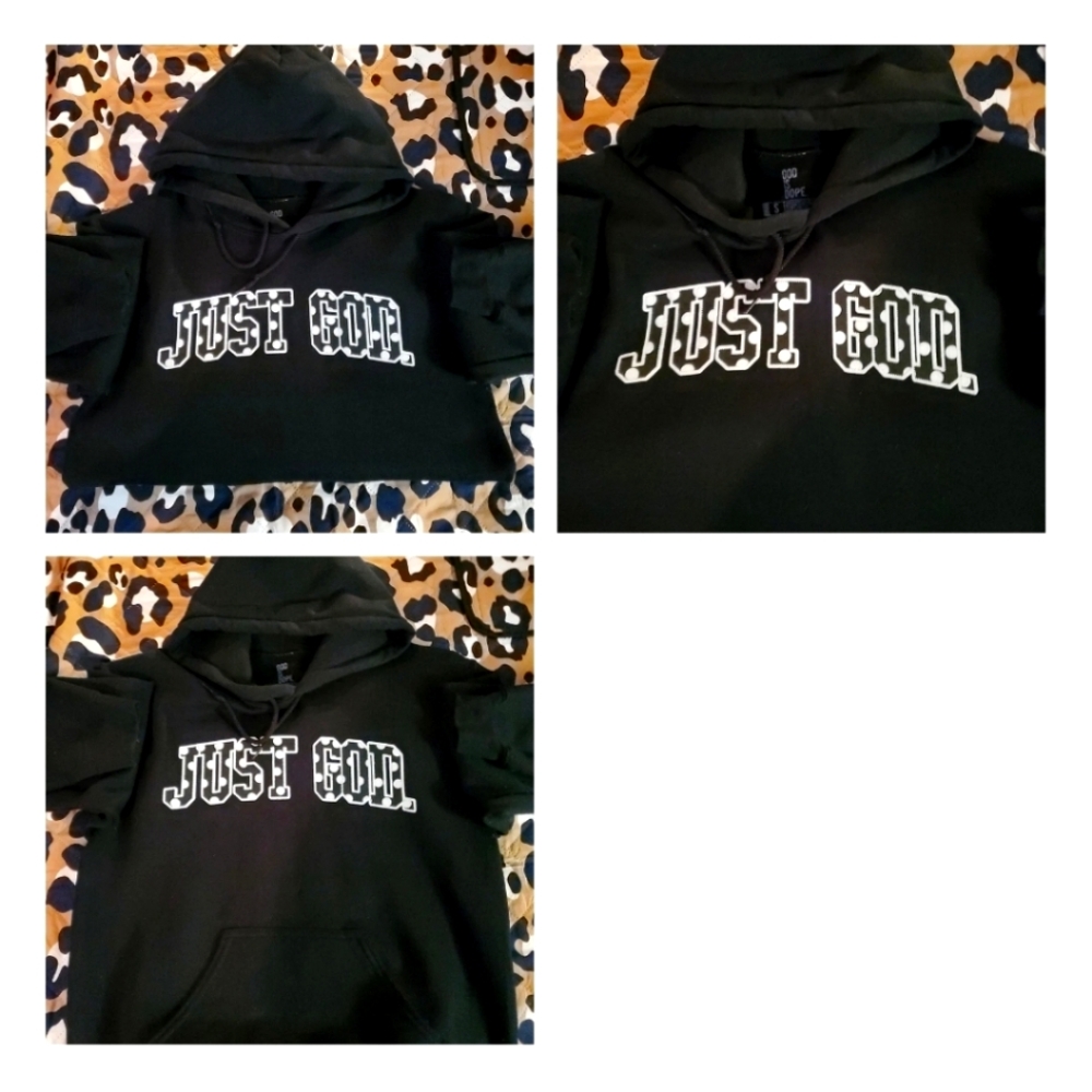 God Is Dope Hoodie Size Small